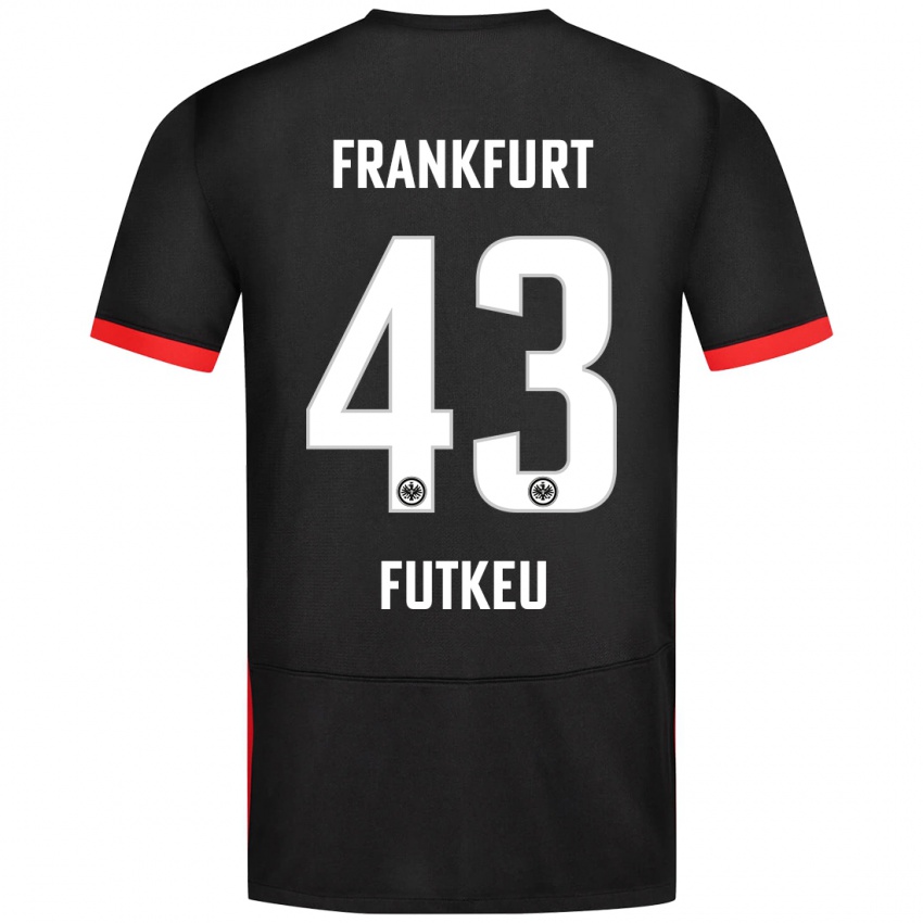 Niño Camiseta Noel Futkeu #43 Negro 2ª Equipación 2024/25 La Camisa Perú