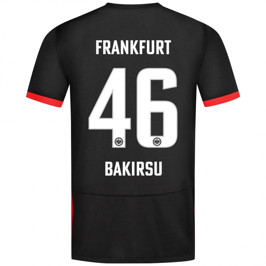 Niño Camiseta Hüseyin Bakirsu #46 Negro 2ª Equipación 2024/25 La Camisa Perú