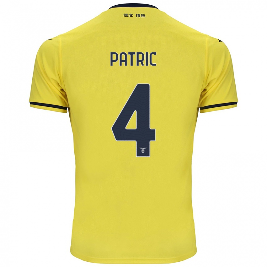 Niño Camiseta Patric #4 Amarillo 2ª Equipación 2024/25 La Camisa Perú