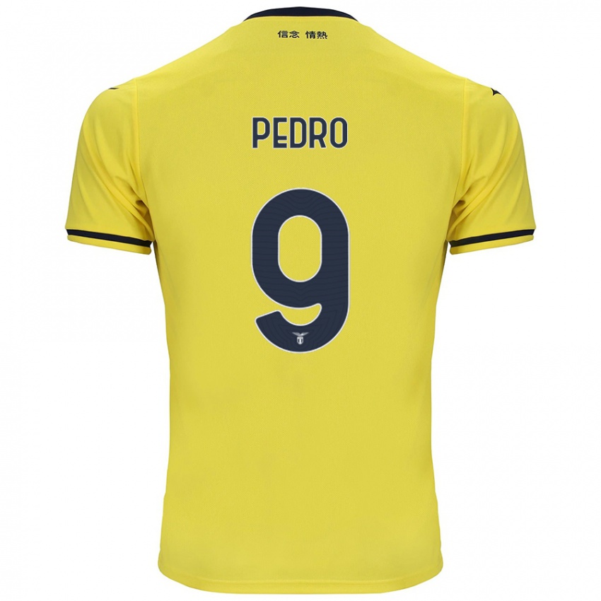 Niño Camiseta Pedro #9 Amarillo 2ª Equipación 2024/25 La Camisa Perú