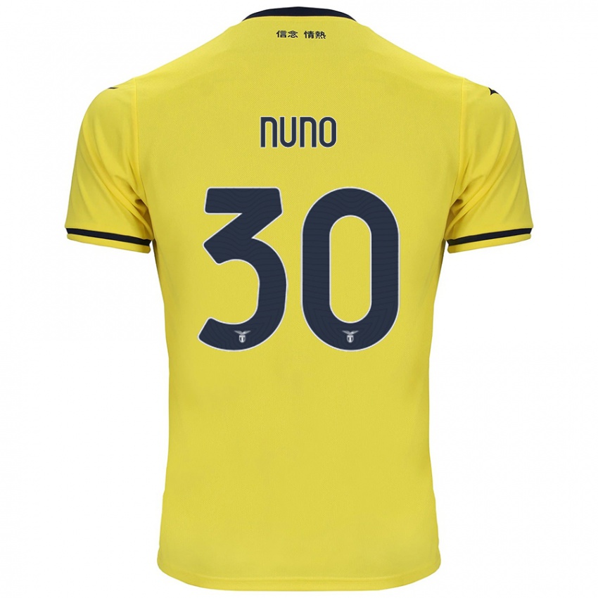 Niño Camiseta Nuno Tavares #30 Amarillo 2ª Equipación 2024/25 La Camisa Perú