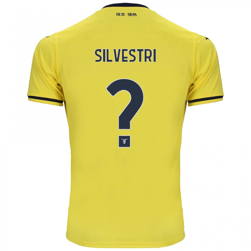 Niño Camiseta Thomas Silvestri #0 Amarillo 2ª Equipación 2024/25 La Camisa Perú