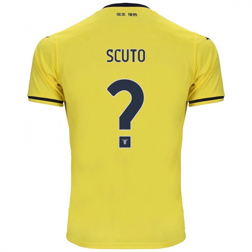 Niño Camiseta Leonardo Scuto #0 Amarillo 2ª Equipación 2024/25 La Camisa Perú