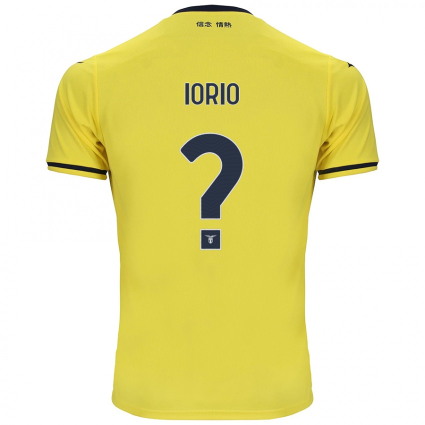 Niño Camiseta Antonio Iorio #0 Amarillo 2ª Equipación 2024/25 La Camisa Perú