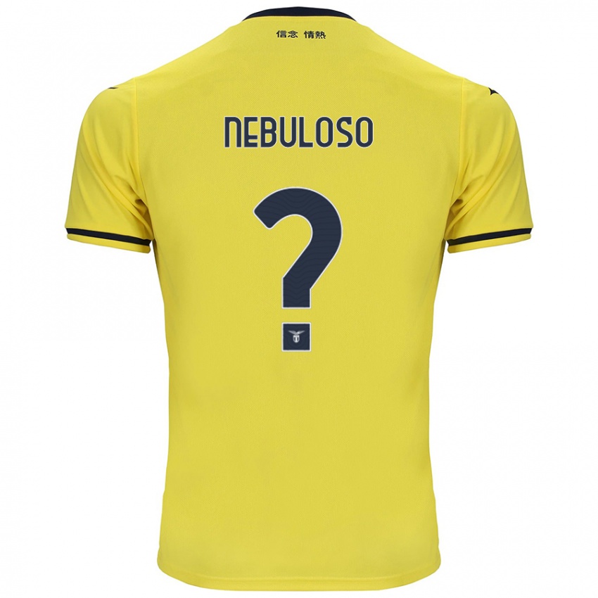 Niño Camiseta Giulio Nebuloso #0 Amarillo 2ª Equipación 2024/25 La Camisa Perú