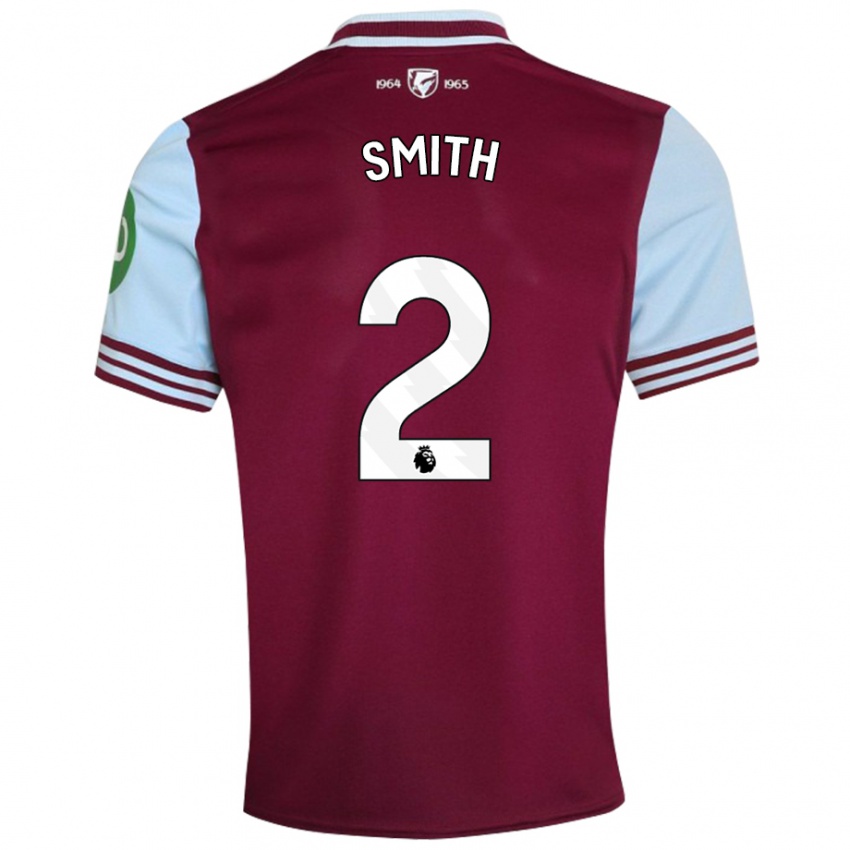 Hombre Camiseta Kirsty Smith #2 Rojo Oscuro 1ª Equipación 2024/25 La Camisa Perú