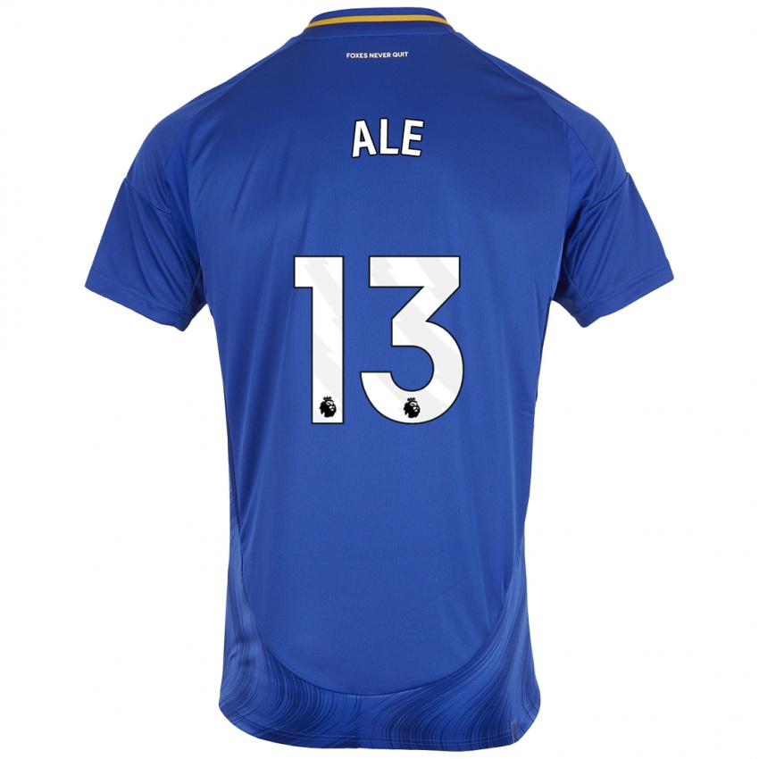 Hombre Camiseta Asmita Ale #13 Azul Blanco 1ª Equipación 2024/25 La Camisa Perú