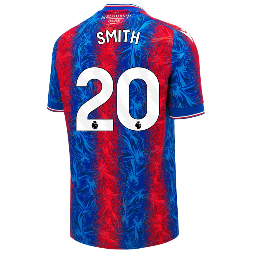 Hombre Camiseta Hope Smith #20 Rayas Rojas Y Azules 1ª Equipación 2024/25 La Camisa Perú