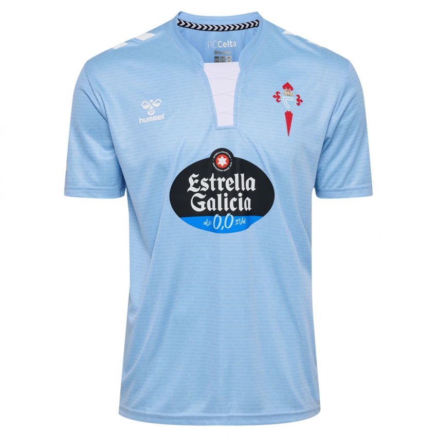 Hombre Camiseta Pablo Gavian #0 Azul Cielo 1ª Equipación 2024/25 La Camisa Perú