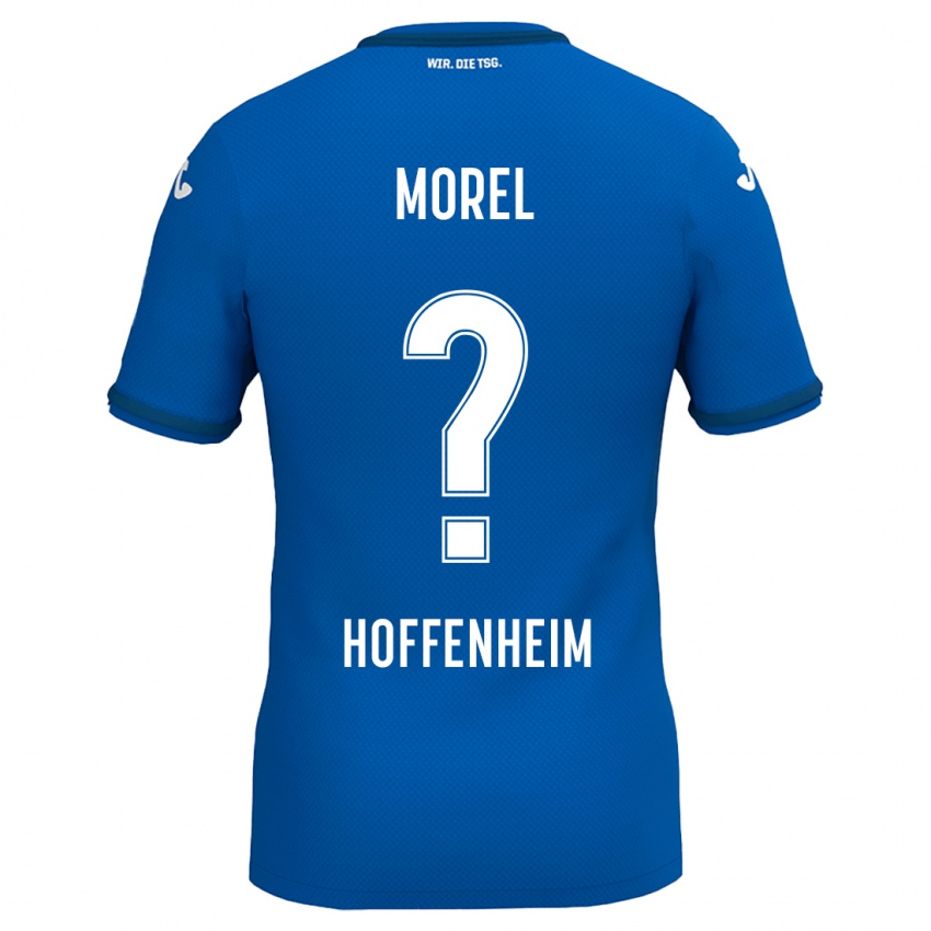 Hombre Camiseta Briek Morel #0 Azul Real 1ª Equipación 2024/25 La Camisa Perú