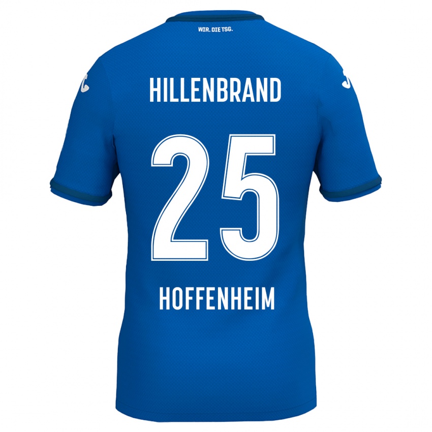 Hombre Camiseta Jack Hillenbrand #25 Azul Real 1ª Equipación 2024/25 La Camisa Perú