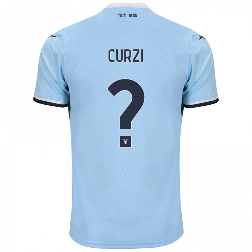 Hombre Camiseta Simone Curzi #0 Azul 1ª Equipación 2024/25 La Camisa Perú