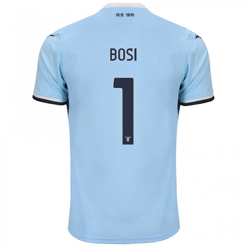 Hombre Camiseta Gioele Bosi #1 Azul 1ª Equipación 2024/25 La Camisa Perú