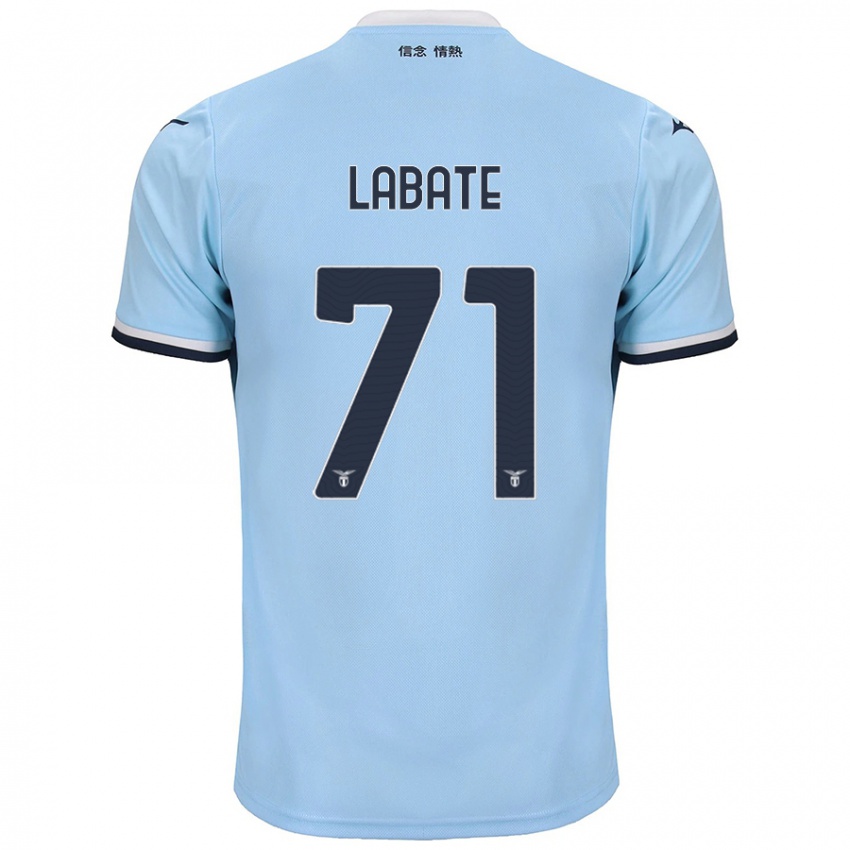 Hombre Camiseta Camilla Labate #71 Azul 1ª Equipación 2024/25 La Camisa Perú