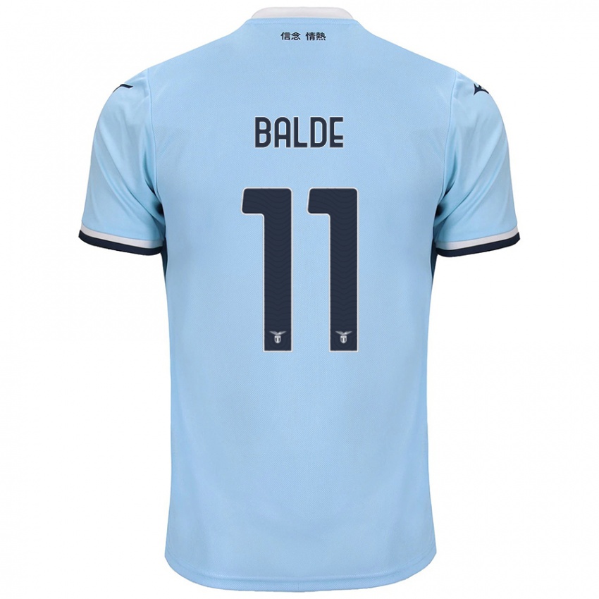 Hombre Camiseta Mahamadou Balde #11 Azul 1ª Equipación 2024/25 La Camisa Perú