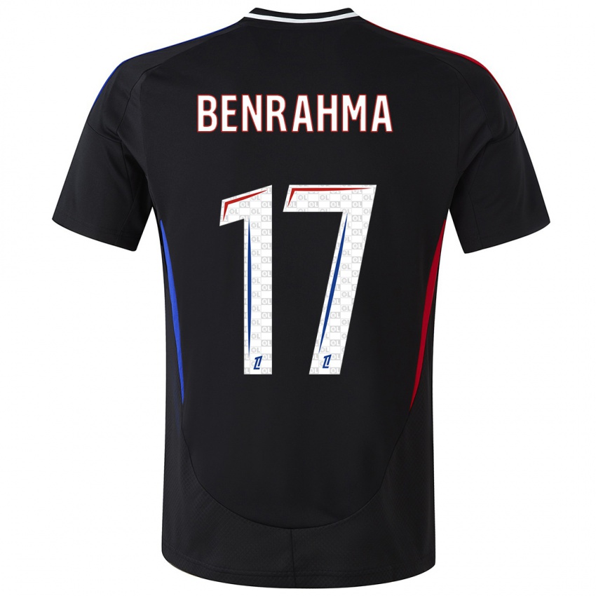 Hombre Camiseta Said Benrahma #17 Negro 2ª Equipación 2024/25 La Camisa Perú