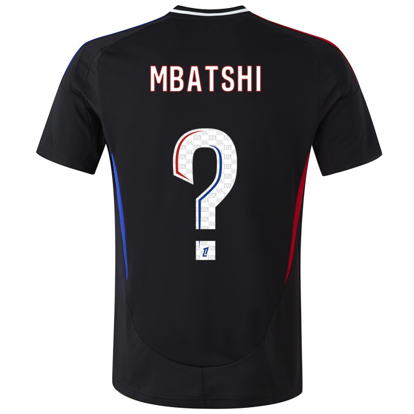 Hombre Camiseta Prince Mbatshi Mukuba #0 Negro 2ª Equipación 2024/25 La Camisa Perú