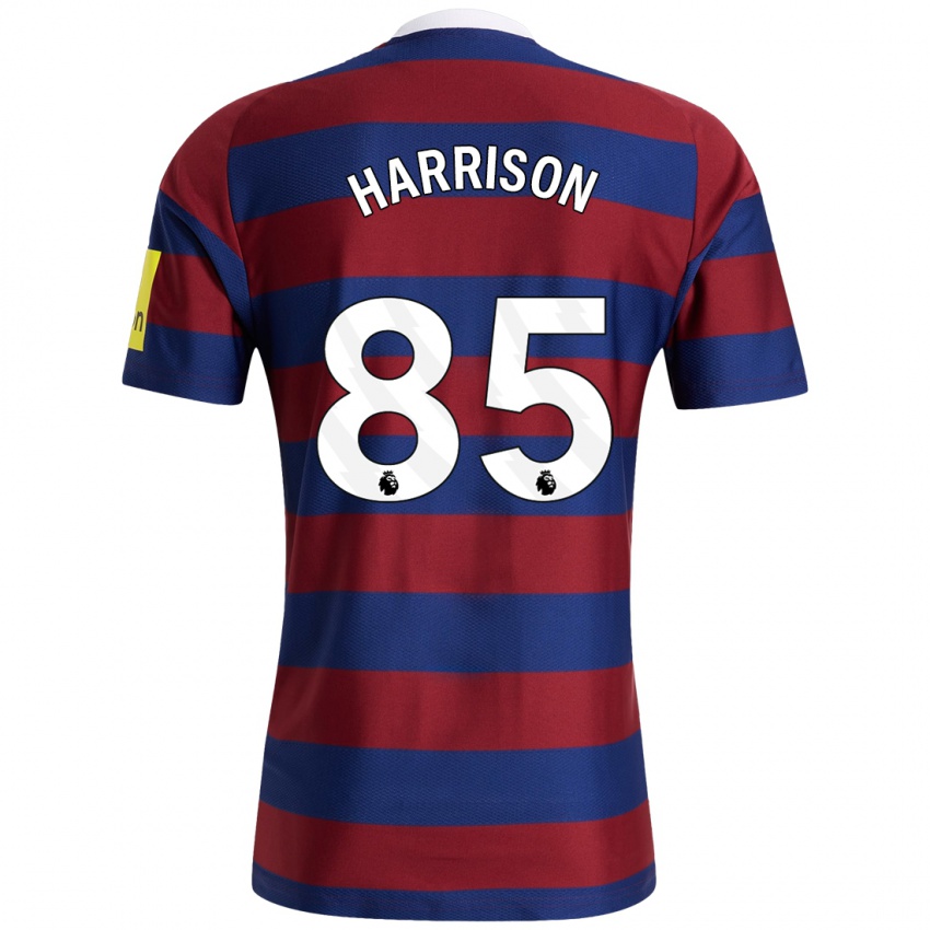 Hombre Camiseta Adam Harrison #85 Burdeos Azul Marino 2ª Equipación 2024/25 La Camisa Perú