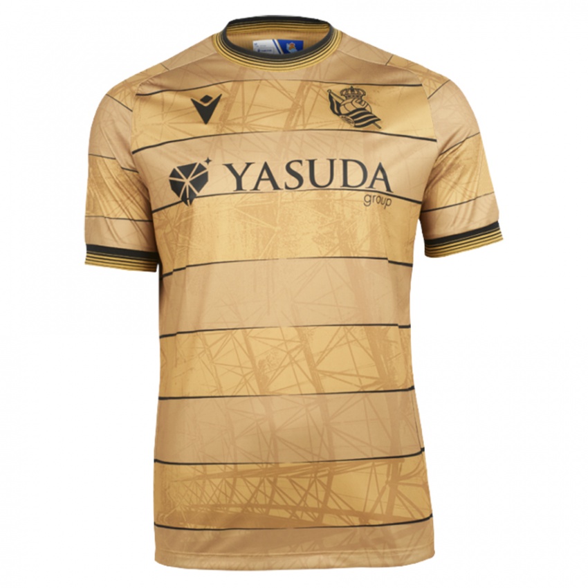 Hombre Camiseta Julia Arrula #32 Marrón 2ª Equipación 2024/25 La Camisa Perú