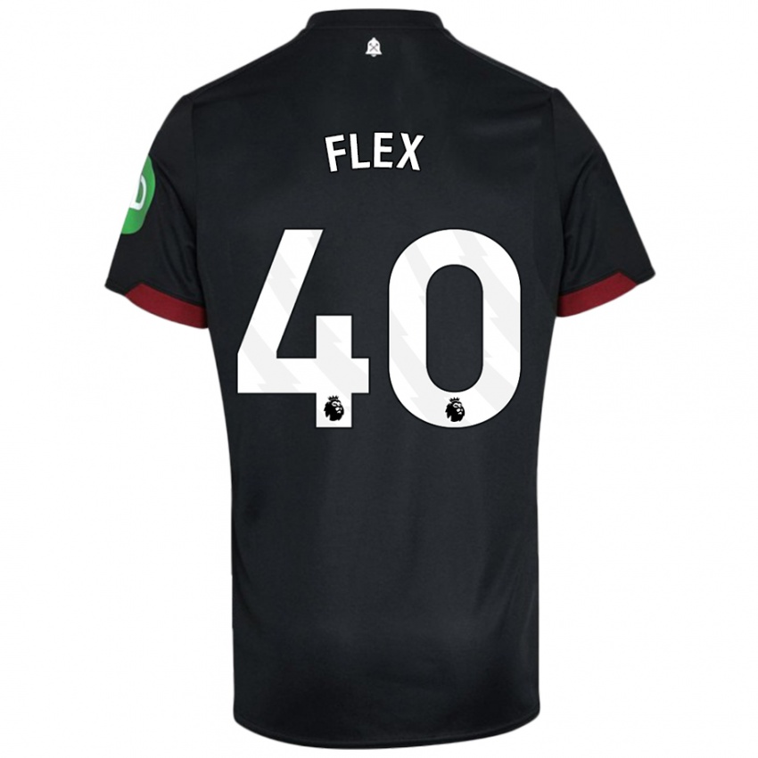 Mujer Camiseta Armstrong Oko Flex #40 Negro Blanco 2ª Equipación 2024/25 La Camisa Perú