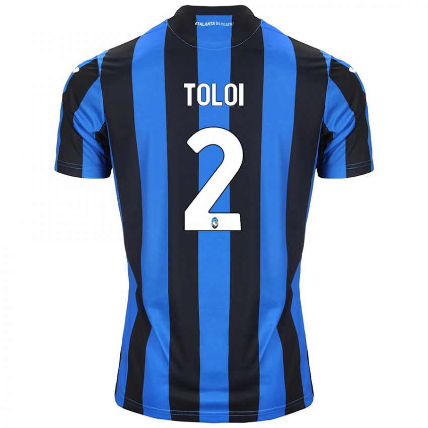 Niño Camiseta Rafael Tolói #2 Azul Negro 1ª Equipación 2024/25 La Camisa Perú