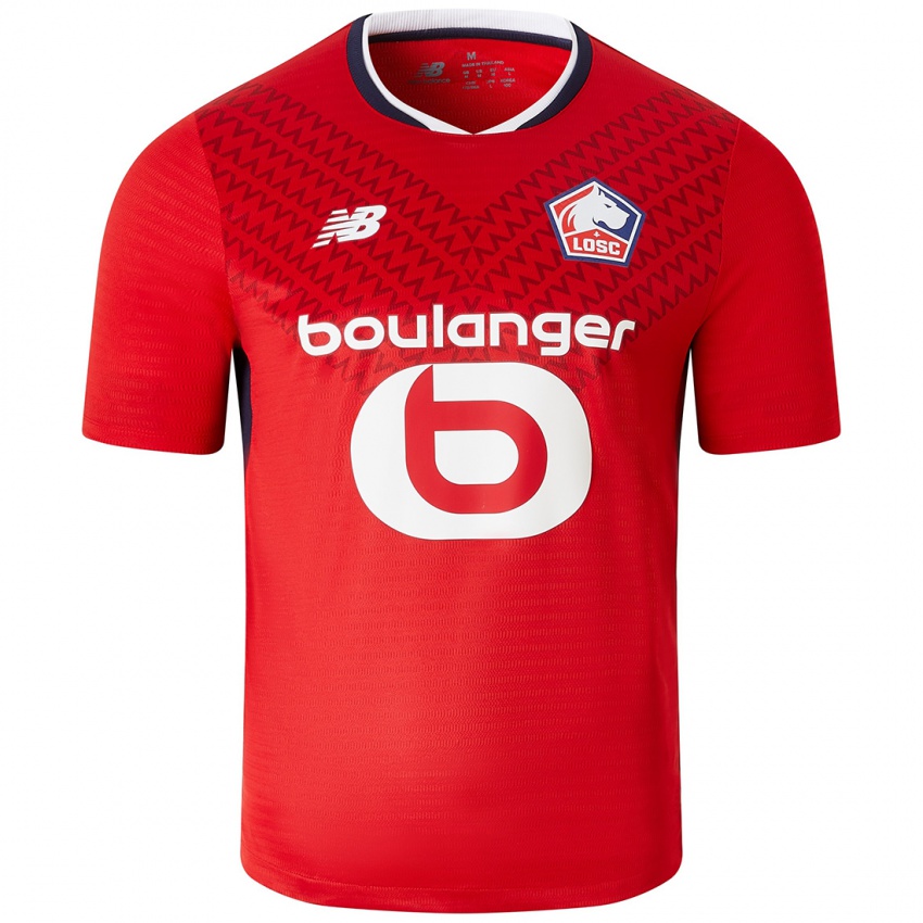 Niño Camiseta Heloise Mansuy #20 Rojo Blanco 1ª Equipación 2024/25 La Camisa Perú