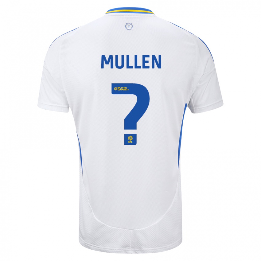 Niño Camiseta Jeremiah Chilokoa-Mullen #0 Blanco Azul 1ª Equipación 2024/25 La Camisa Perú