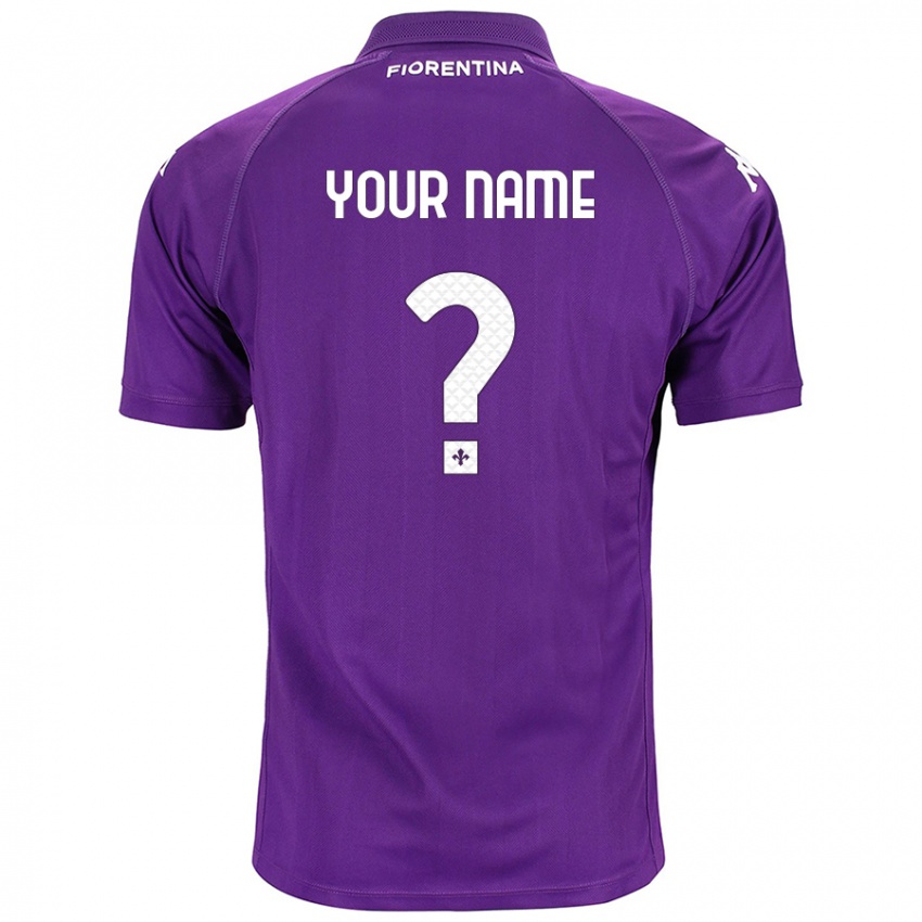 Niño Camiseta Ihren Namen #0 Morado 1ª Equipación 2024/25 La Camisa Perú