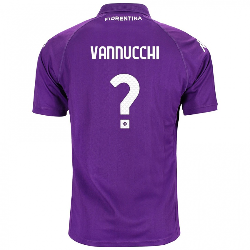 Niño Camiseta Tommaso Vannucchi #0 Morado 1ª Equipación 2024/25 La Camisa Perú