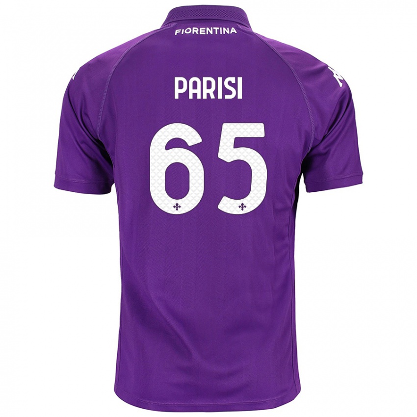 Niño Camiseta Fabiano Parisi #65 Morado 1ª Equipación 2024/25 La Camisa Perú