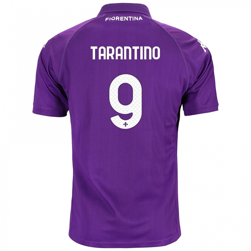 Niño Camiseta Jacopo Tarantino #9 Morado 1ª Equipación 2024/25 La Camisa Perú