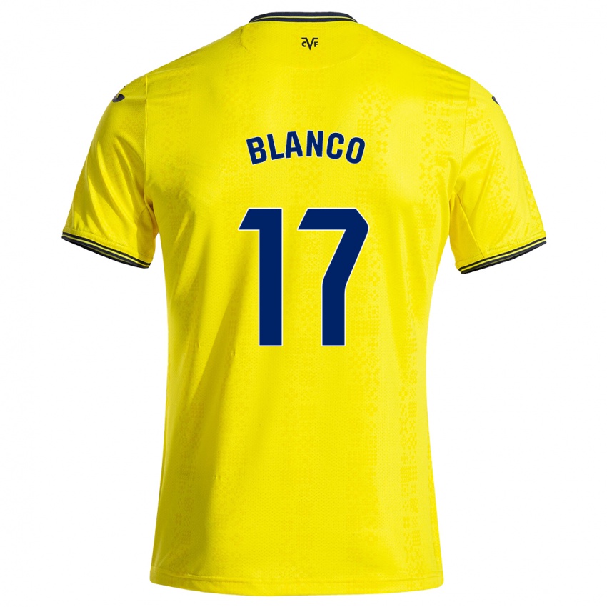 Niño Camiseta Fabio Blanco #17 Amarillo Negro 1ª Equipación 2024/25 La Camisa Perú