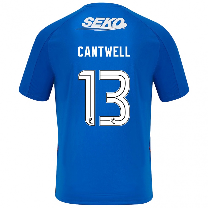 Niño Camiseta Todd Cantwell #13 Azul Oscuro 1ª Equipación 2024/25 La Camisa Perú