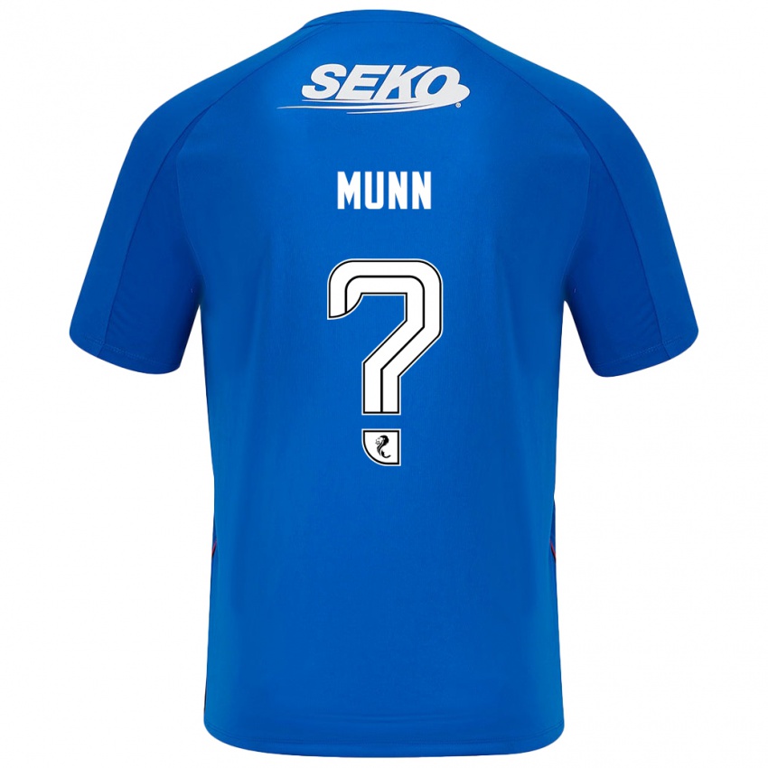 Niño Camiseta Mason Munn #0 Azul Oscuro 1ª Equipación 2024/25 La Camisa Perú