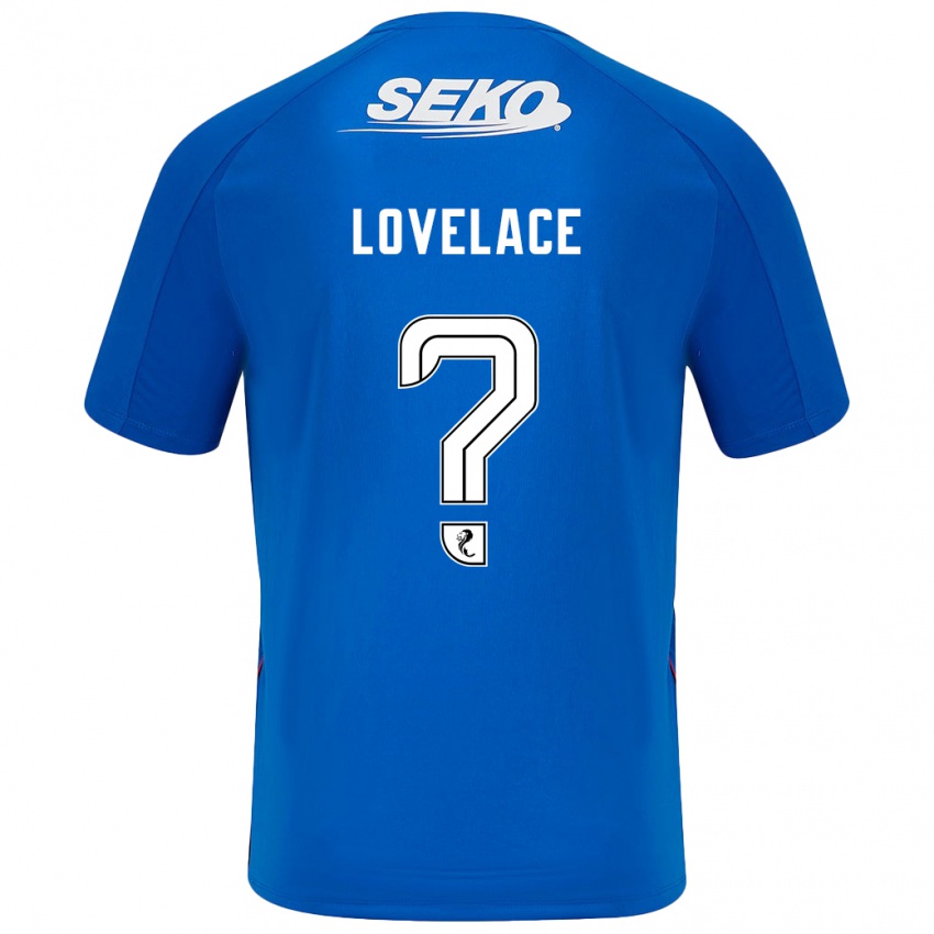 Niño Camiseta Zak Lovelace #0 Azul Oscuro 1ª Equipación 2024/25 La Camisa Perú