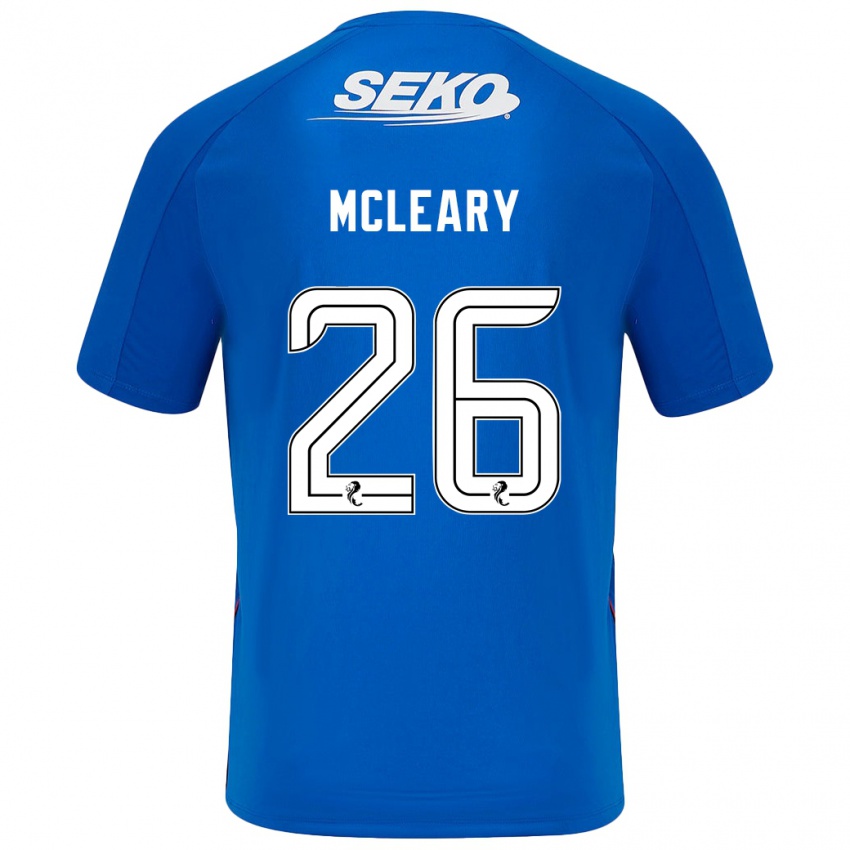 Niño Camiseta Jodi Mcleary #26 Azul Oscuro 1ª Equipación 2024/25 La Camisa Perú