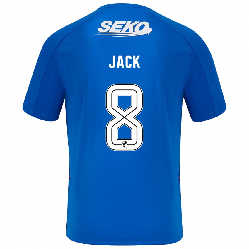 Niño Camiseta Ryan Jack #8 Azul Oscuro 1ª Equipación 2024/25 La Camisa Perú