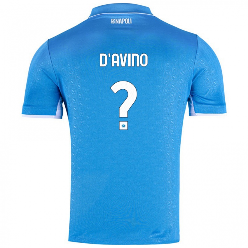 Niño Camiseta Luigi D'avino #0 Azul Cielo 1ª Equipación 2024/25 La Camisa Perú