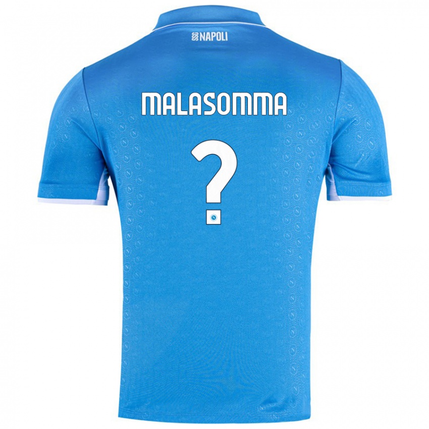 Niño Camiseta Matteo Malasomma #0 Azul Cielo 1ª Equipación 2024/25 La Camisa Perú