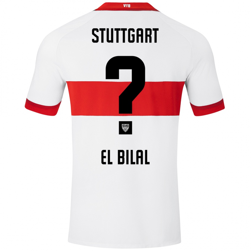 Niño Camiseta El Bilal Touré #0 Blanco Rojo 1ª Equipación 2024/25 La Camisa Perú