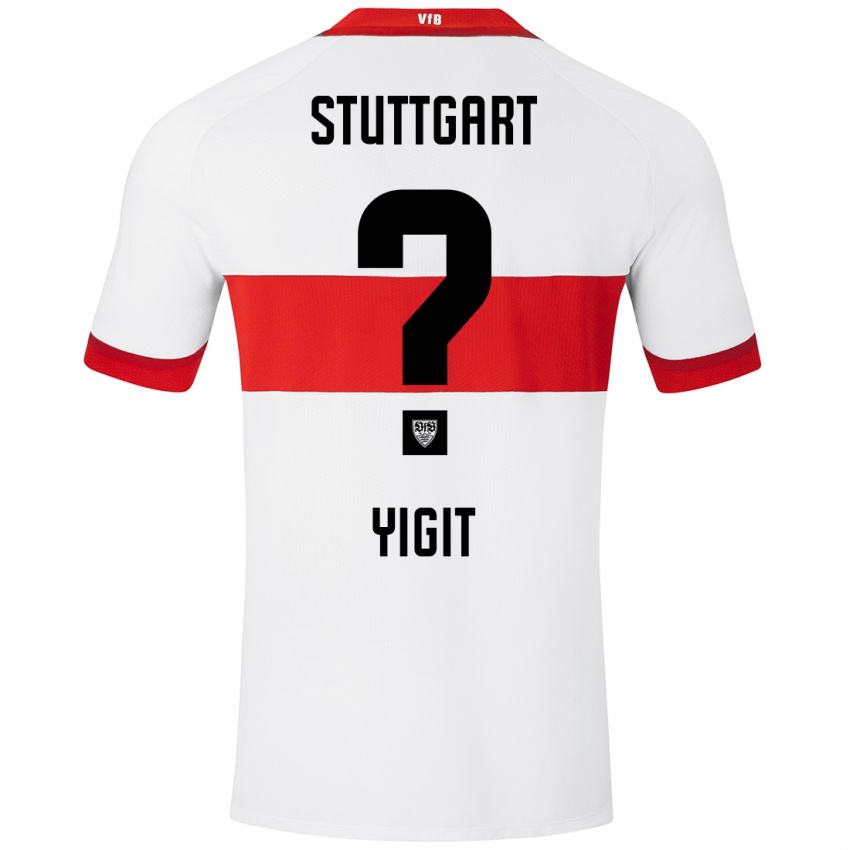 Niño Camiseta Ertugrul Yigit #0 Blanco Rojo 1ª Equipación 2024/25 La Camisa Perú