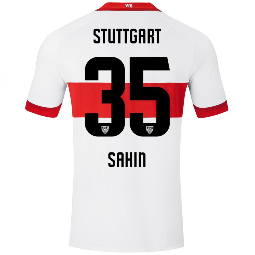 Niño Camiseta Mehmet Sahin #35 Blanco Rojo 1ª Equipación 2024/25 La Camisa Perú