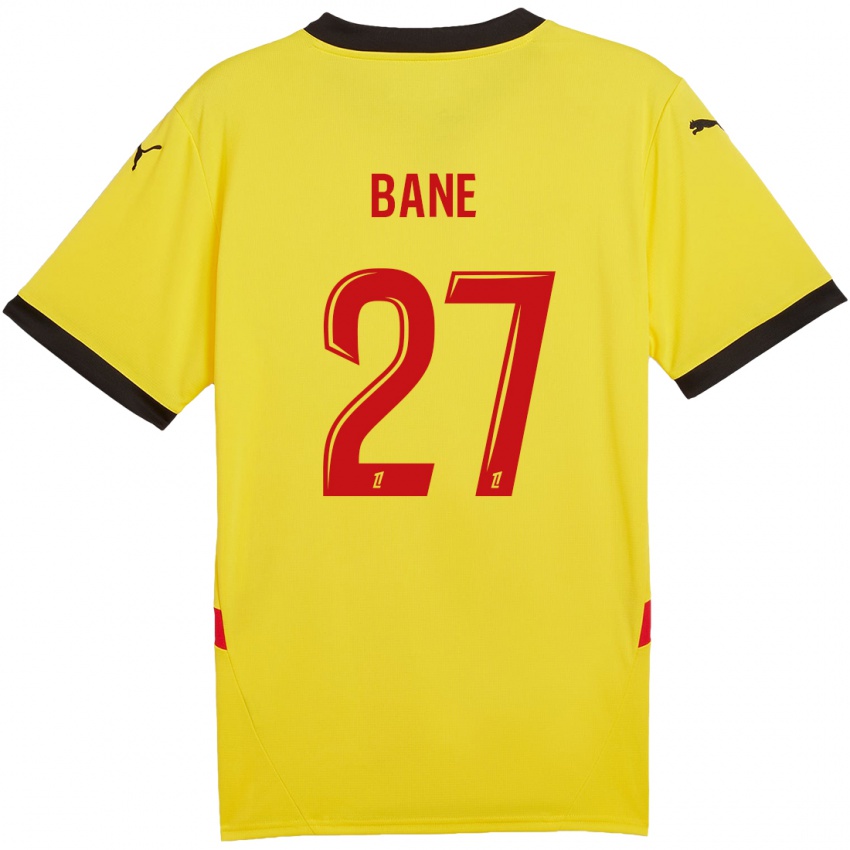 Niño Camiseta Sidi Bane #27 Amarillo Rojo 1ª Equipación 2024/25 La Camisa Perú