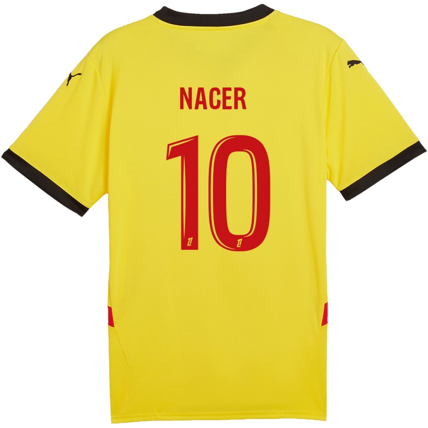 Niño Camiseta Myriem Nacer #10 Amarillo Rojo 1ª Equipación 2024/25 La Camisa Perú