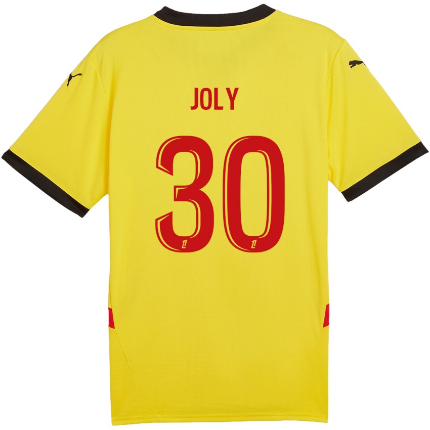 Niño Camiseta Blandine Joly #30 Amarillo Rojo 1ª Equipación 2024/25 La Camisa Perú