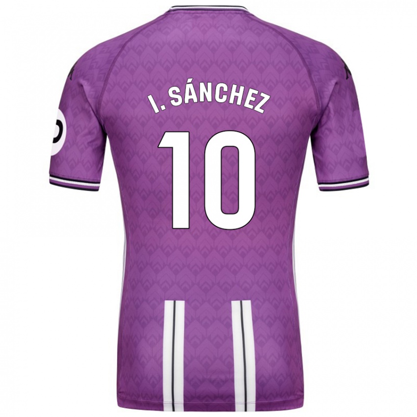 Niño Camiseta Iván Sánchez #10 Púrpura Blanco 1ª Equipación 2024/25 La Camisa Perú