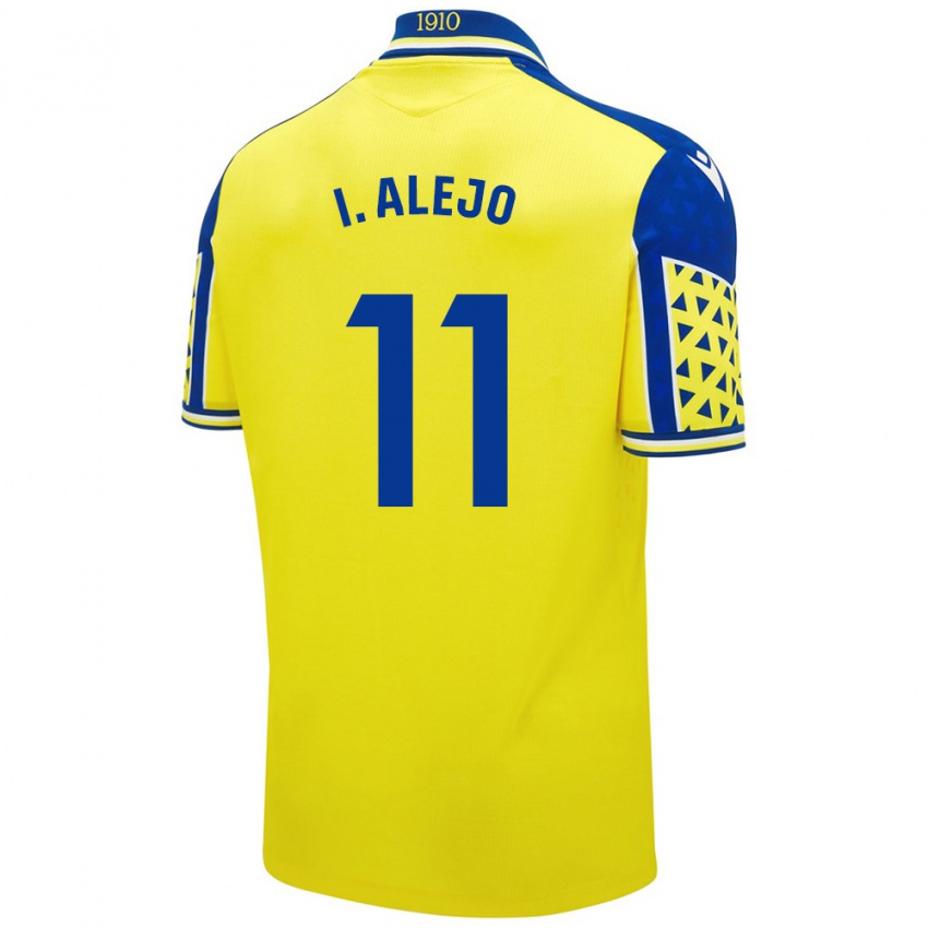 Niño Camiseta Iván Alejo #11 Amarillo Azul 1ª Equipación 2024/25 La Camisa Perú