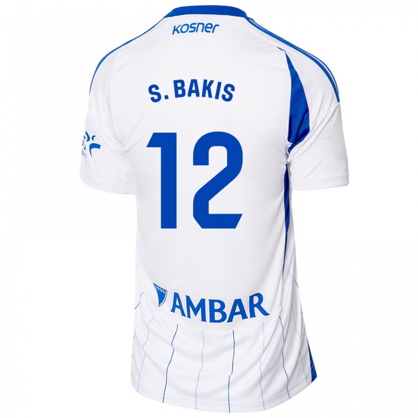 Niño Camiseta Sinan Bakış #12 Rojo Blanco 1ª Equipación 2024/25 La Camisa Perú