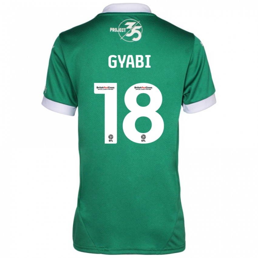 Niño Camiseta Darko Gyabi #18 Verde Blanco 1ª Equipación 2024/25 La Camisa Perú