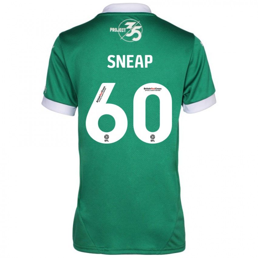 Niño Camiseta Harley Sneap #60 Verde Blanco 1ª Equipación 2024/25 La Camisa Perú